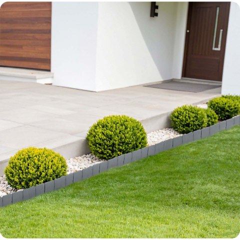 OBRZEŻE OGRODOWE PLONOS 250 CM PL-962 SZARE OBRZEŻE OGRODOWE PLONOS 250 CM PL-962 SZARE