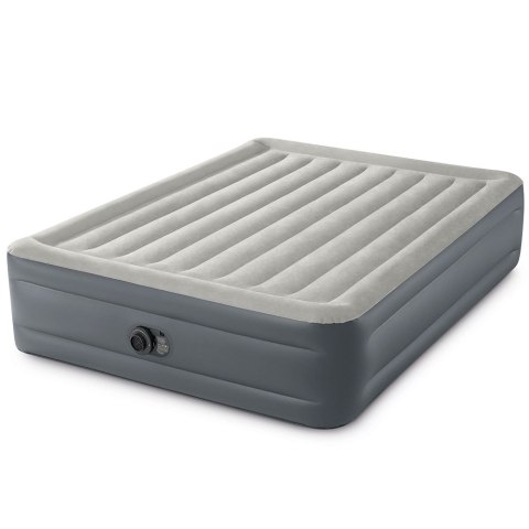 Duży dmuchany materac 203x152 cm z wbudowaną pompką INTEX 64126ND