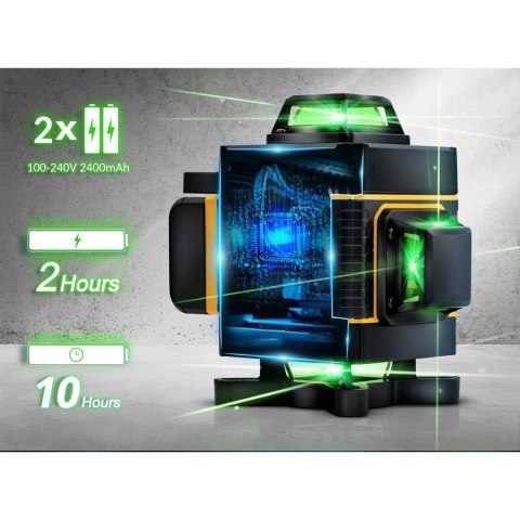 Laser krzyżowy w walizce + statyw Humberg HM-172 Laser krzyżowy w walizce + statyw Humberg HM-172