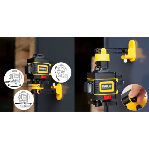Laser krzyżowy w walizce + statyw Humberg HM-172 Laser krzyżowy w walizce + statyw Humberg HM-172