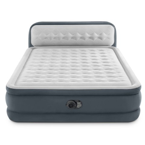 Materac łóżko 236x152 cm z pompką 2-osobowy DELUXE 64448ND