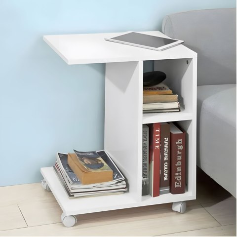 Stolik kawowy szafka nocna na kółkach organizer ModernHome Stolik kawowy szafka nocna na kółkach organizer ModernHome