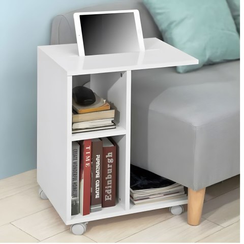 Stolik kawowy szafka nocna na kółkach organizer ModernHome Stolik kawowy szafka nocna na kółkach organizer ModernHome