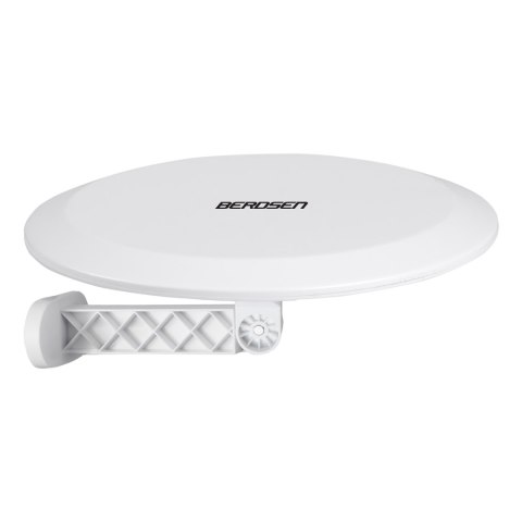 Antena wewnętrzna zewnętrzna TV ultra HD 4K Berdsen BD-955 biała