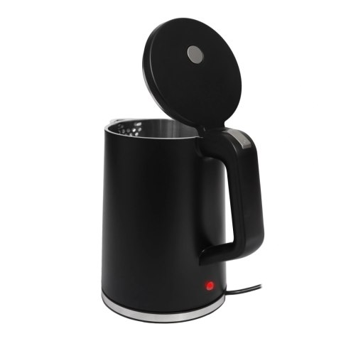 Czajnik elektryczny bezprzewodowy turystyczny 1500 W 1.2 l obrotowy czarny