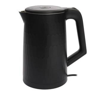 Czajnik elektryczny bezprzewodowy turystyczny 1500 W 1.8 l obrotowy czarny