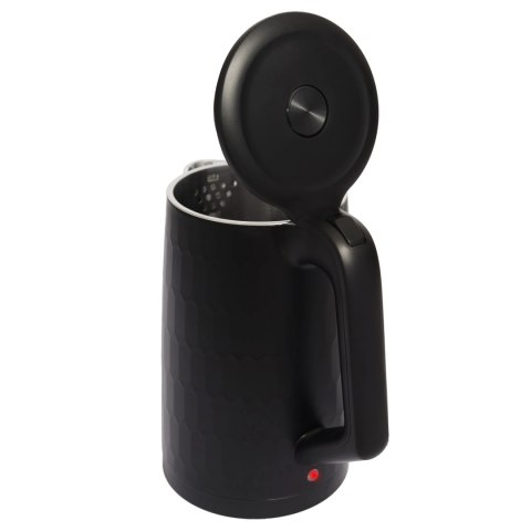 Czajnik elektryczny bezprzewodowy turystyczny 1500 W 1.8 l obrotowy czarny