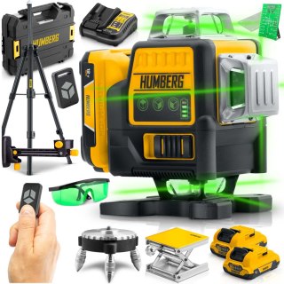 Laser krzyżowy w walizce + statyw Humberg HM-171