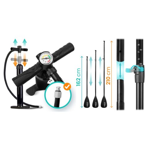 Deska SUP Aquasurf 320 x 81 x 15 cm Neo-Sport 170005