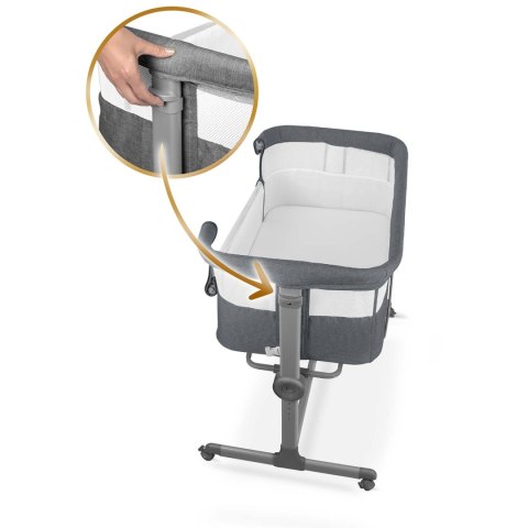 Łóżeczko dziecięce składane turystyczne dostawka Nukido NK-243