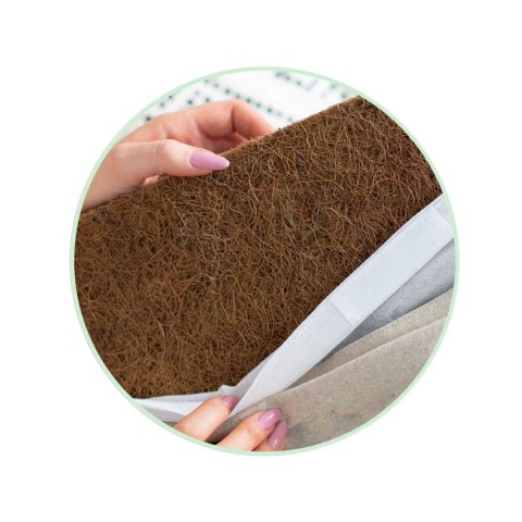 Mata do akupresury z kolcami Neo-Sport 190201 szaro-miętowa