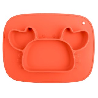 Talerzyk dla dzieci silikonowy do karmienia krab Ricokids