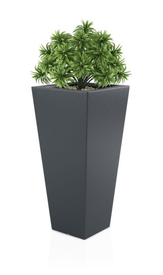 DESIGNERSKA DONICA MONUMO SLIM LINE M ANTRACYTOWA