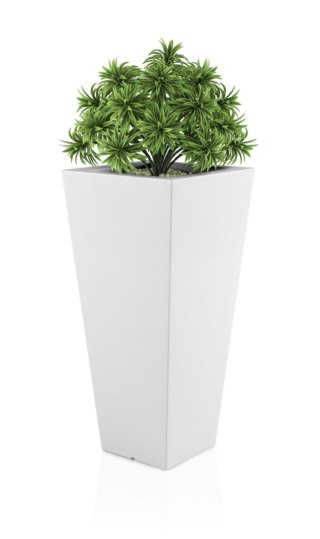 DESIGNERSKA DONICA MONUMO SLIM LINE M BIAŁA