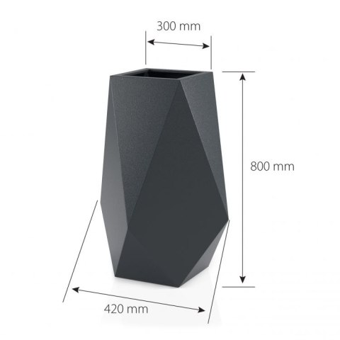 DESIGNERSKA DONICA VOLCANO BIAŁA