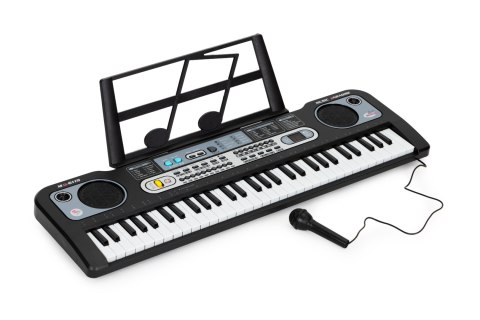 DUŻY KEYBOARD PIANINO Z MIKROFONEM DLA DZIECI + ZASILACZ