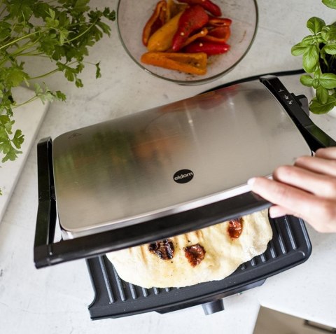 GRILL KONTAKTOWY GK150 FLAAT ELDOM PANINI 2000W GRILL KONTAKTOWY GK150 FLAAT ELDOM PANINI 2000W