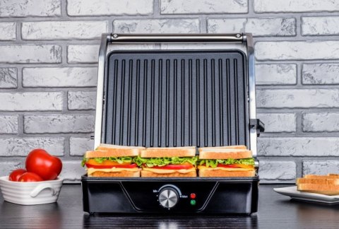 GRILL KONTAKTOWY GK170 SVAD ELDOM SKŁADANY GRILL ELEKTRYCZNY GRILL KONTAKTOWY GK170 SVAD ELDOM SKŁADANY GRILL ELEKTRYCZNY