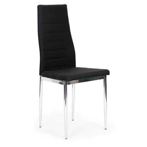 KRZESŁA ZESTAW 4 SZT DO SALONU JADALNI CHROMOWANE NOGI MODERNHOME
