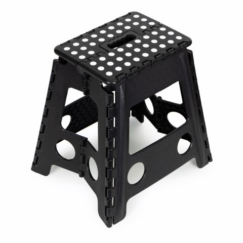 STOŁEK SKŁADANY 1 STOPNIOWY TABORET Z TWORZYWA 39 CM