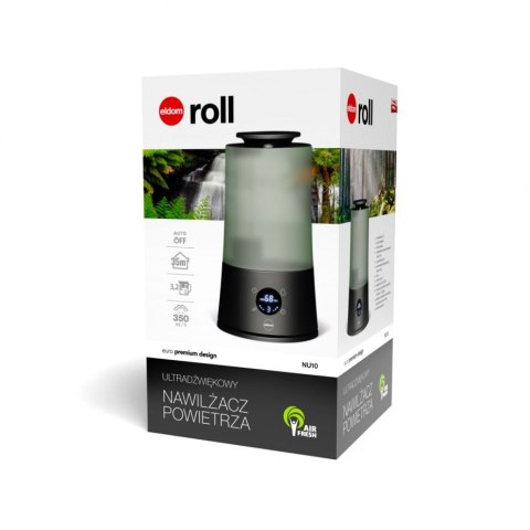 ULTRADŹWIĘKOWY NAWILŻACZ POWIETRZA NU10 ELDOM ROLL ULTRADŹWIĘKOWY NAWILŻACZ POWIETRZA NU10 ELDOM ROLL