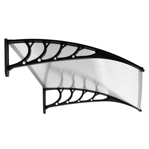 DASZEK NAD DRZWI 120X100 CM ZADASZENIE OSŁONA POLIWĘGLAN MODERNHOME