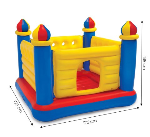 DMUCHANA TRAMPOLINA ZAMEK DLA DZIECI 174 X 174 X 135 CM 48259 INTEX DMUCHANA TRAMPOLINA ZAMEK DLA DZIECI 174 X 174 X 135 CM 48259 INTEX