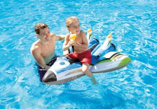 SAMOLOT DMUCHANY Z PISTOLETEM NA WODĘ INTEX 57536 NIEBIESKI