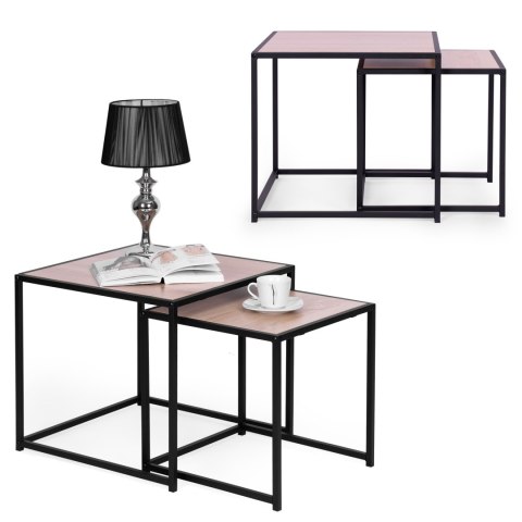 ZESTAW STOLIKÓW KAWOWYCH 2 SZT. LOFOTWY DESIGN