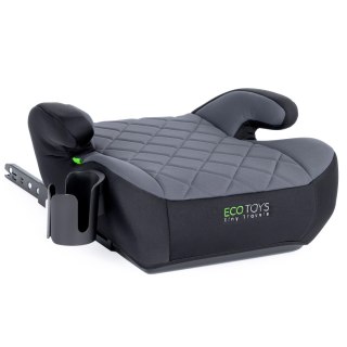 PODKŁADKA ISOFIX SAMOCHODOWA SIEDZISKO DLA DZIECI I-SIZE UCHWYT NA NAPOJE WZROST 125-150 CM ECOTOYS