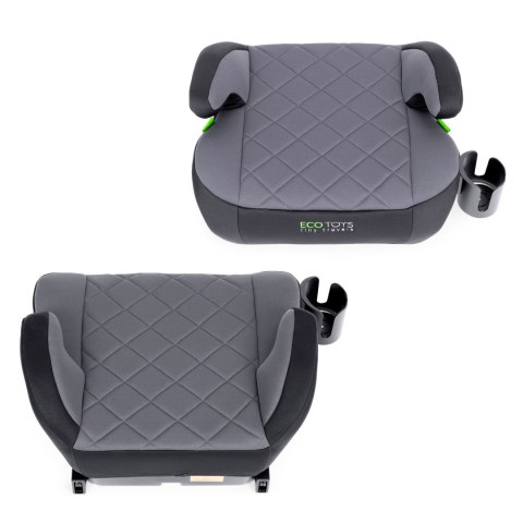 PODKŁADKA ISOFIX SAMOCHODOWA SIEDZISKO DLA DZIECI I-SIZE UCHWYT NA NAPOJE WZROST 125-150 CM ECOTOYS
