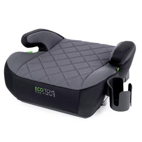 PODKŁADKA ISOFIX SAMOCHODOWA SIEDZISKO DLA DZIECI I-SIZE UCHWYT NA NAPOJE WZROST 125-150 CM ECOTOYS