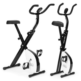 ROWEREK TRENINGOWY ROWER STACJONARNY FITNESS MECHANICZNY LICZNIK KOMPUTER PŁYNNA REGULACJA - BIAŁY MODERNHOME