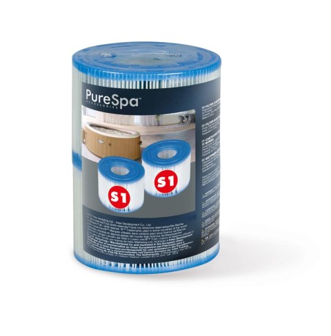 FILTRY S1 KOMPLET 2SZT ZESTAW PURE SPA INTEX 29001 FILTRY S1 KOMPLET 2SZT ZESTAW PURE SPA INTEX 29001