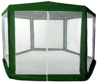 NAMIOT PAWILON OGRODOWY HANDLOWY 2X2X2 M Z MOSKITIERĄ ZIELONY MULTIGARDEN