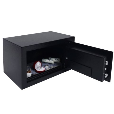 SEJF DOMOWY Z ZAMKIEM ELEKTRONICZNYM SKRYTKA NA KLUCZYK LUB KOD 31X20X20 CM