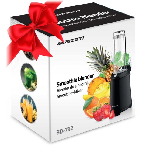 BLENDER SMOOTHIE 350W BD-752 BERDSEN CZARNY