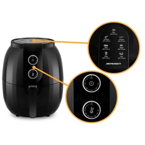 FRYTKOWNICA BEZTŁUSZCZOWA AIR FRYER BD-650