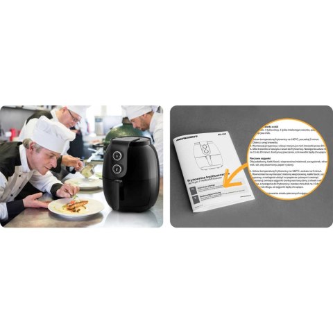 FRYTKOWNICA BEZTŁUSZCZOWA AIR FRYER BD-650