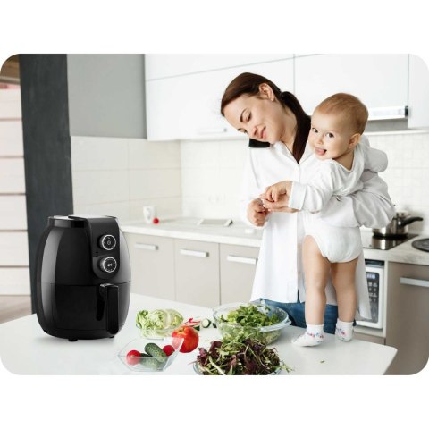 FRYTKOWNICA BEZTŁUSZCZOWA AIR FRYER BD-650