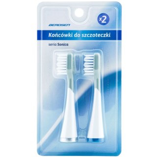 KOŃCÓWKI DO SZCZOTECZKI SONICZNEJ BERDSEN 2 SZT