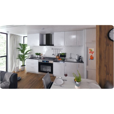 OKAP KUCHENNY 90 CM CZARNY BERDSEN BT-218