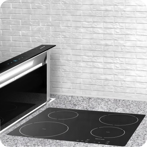 OKAP KUCHENNY BLATOWY 90CM CZARNY BT-290