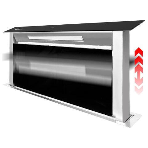 OKAP KUCHENNY BLATOWY 90CM CZARNY BT-290