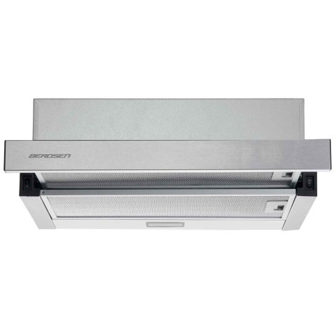 OKAP KUCHENNY TELESKOPOWY 50CM INOX BT-233