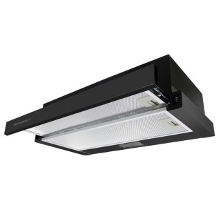 OKAP KUCHENNY TELESKOPOWY 50CM CZARNY BT-234