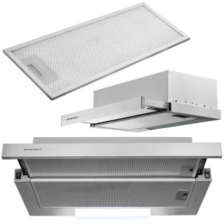 OKAP KUCHENNY TELESKOPOWY BERDSEN BE-60-LW 60 CM INOX