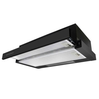 OKAP KUCHENNY TELESKOPOWY BERDSEN BT-230 CZARNY MAT