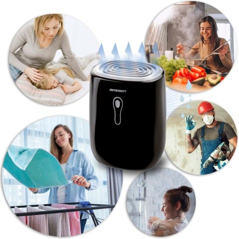 OSUSZACZ POWIETRZA - POCHŁANIACZ WILGOCI BERDSEN BR-75B CZARNO-SZARY