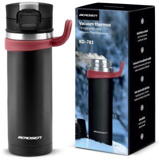 TERMOS PRÓŻNIOWY 450 ML BD-783 CZARNY